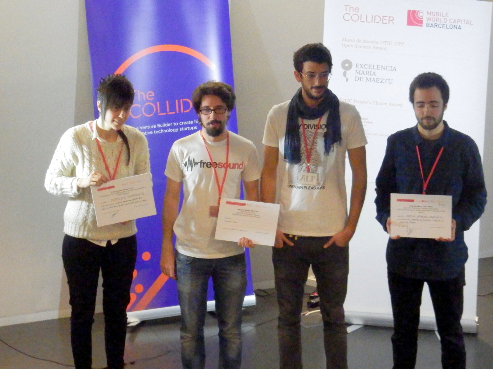 Award winners at the 6th UPF-DTIC Doctoral Student Workshop